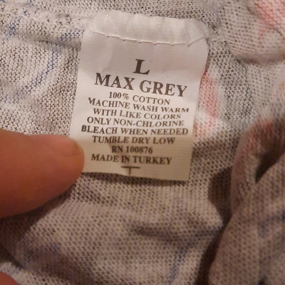 MEN'S  BOXERS  SIZE  LARGE.  MAX GREY. - Picture 2 of 4